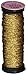 Kreinik No.8 Fine Metallic Braid Trim, 10m, Hi Lustre Aztec Gold