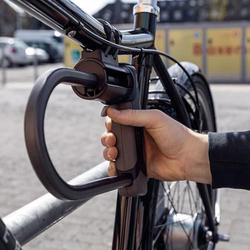 ABUS Bügelschloss Granit 460 + SH B-Halterung - Fahrradschloss mit 12 mm starkem Rundbügel und Wendeschlüssel - ABUS-Sicherheitslevel 9-300 mm Bügelhöhe thumbnail 2