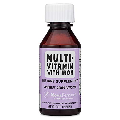 NovaFerrum Yum Multivitamin with Iron for Infants, Toddlers & Kids