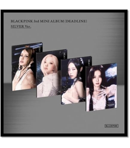 Amazon.com: BLACKPINK DEADLINE 3rd Mini Album (SILVER Ver._ROSÉ