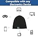Pardecor Tech Speaker Beanie Hats with Headphones, Unique Winter Headset and Wireless Music Players Mic Cap for Hands Free Calling, Warmer Ear Winter Outdoor Sports for Men Women Teen