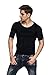 Odoland Men's Body Shaper Slimming Shirt Tummy Vest Thermal Compression Base Layer Slim Muscle Short Sleeve Shapewear, Black M