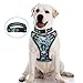 WINSEE Dog Harness No Pull, Pet Harnesses with Dog Collar, Adjustable Reflective Oxford Outdoor Vest, Front/Back Leash Clips for Small, Medium, Large, Extra Large Dogs, Easy Control Handle for Walking