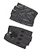 Pratt and Hart Men's Shorty Leather Driving Gloves (Fingerless)