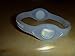 Power Balance Silicone Wristband Bracelet Large (Clear with White Letters)