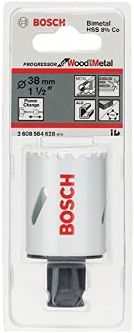 Bosch 2608584628 38 mm Progressor Hole Saw, White, 38mm diameter
