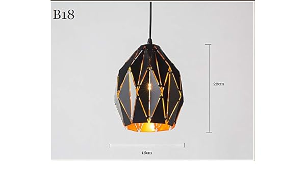 Industrial Retro Iron Art Pendant Light Old Style Engineering