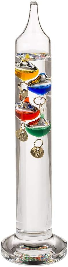 ootb 18cm Glass Galileo Thermometer, blue, 71/3197, 18 cm - Image 4