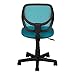 Fat Catalog Colorful Low-Back Mesh Computer Task Chair Teal