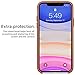 LONLI Basic | Ultra Soft and Smooth Vegan Leather Case - for Apple iPhone 11 Pro Max - (6.5 inch, Caramel)