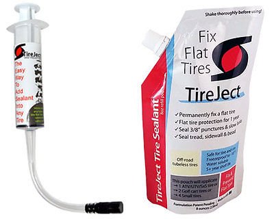 Click Here to See More Images TireJect Tire Sealant - 8oz Tire Repair Kit (Best Tire Sealant - Protect Flat Tires)