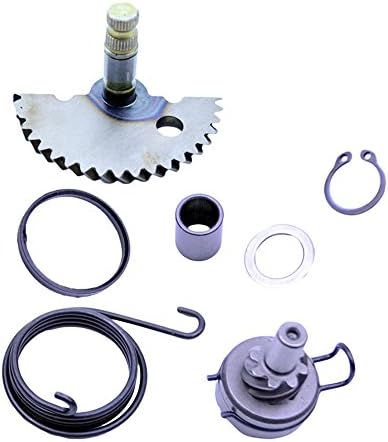 GY6 Scooter Kick Starter Rebuild Kit – Shaft, Idle Gear & Spring For 49cc, 50cc, 80cc Models