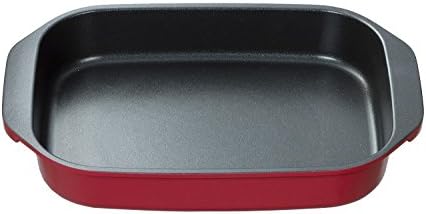 Ishigaki industry Grill Master Arumifu' Elementary Plate Red (Square) 3760