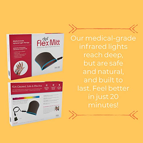 Revive Light Therapy DPL Flex Mitt – Arthritis and Carpal Tunnel Light Therapy