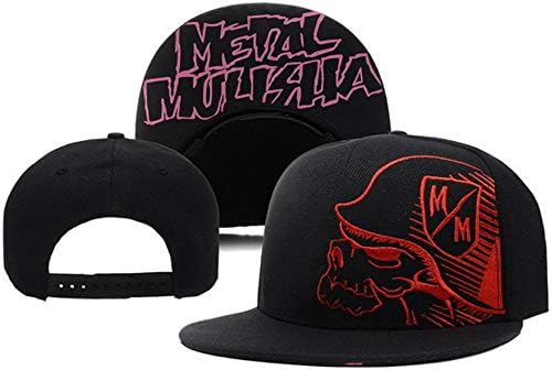 Knncch Metal Adjustable Baseball Hat Hip Hop Snapback Cap for Men Women Caps