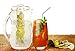 Infused Water Pitcher: Shatterproof Acrylic, Best for Fresh Healthy Homemade Fruit Flavored Infusion Drinks, Iced Juice & Beverage, 93 Oz (3 Quart), with Ice Core & Free Infusing Water Recipes E-Book