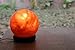 Nevlers Natural Himalayan Salt Sphere Lamp with Beautiful Wood Base -Includes Light Bulb and Dimmer Switch | Night Light and Decor