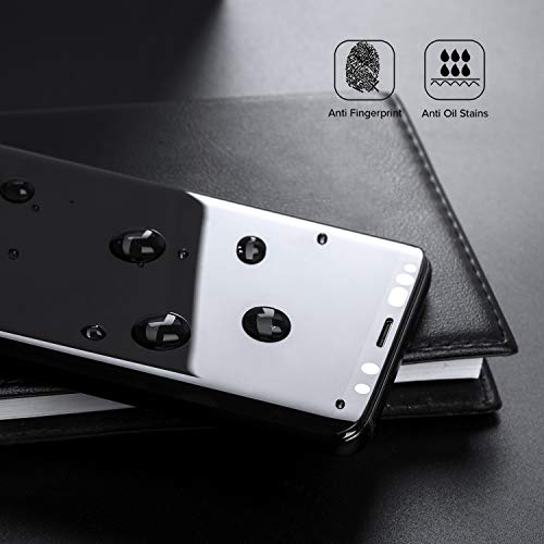 Galaxy S9 Plus Privacy Screen Protector, VitaVela [3D Curved] [Case Friendly] 9H Hardness Anti-Spy Tempered Glass Filmy, for Samsung Galaxy S9 Plus /S9+ (6.2") Black - Thumbnail 5