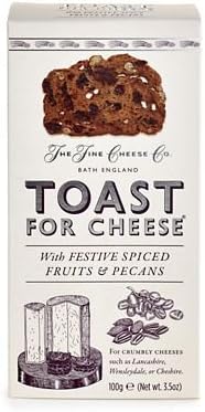 The Fine Cheese Festive Toast for Cheese with Spiced Fruits & Pecans, 100 g