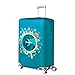 OrgaWise Luggage Covers for Suitcase - Fashionable Protector, Elastic Washable & Stretchable Suitcase covers for luggage, Anti-scratch - Fits 18-32 Inch Luggage（Fantasy M）