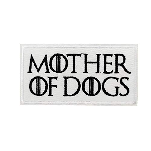 Dog Mom Embroidered Patch for Cap