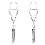 Vcmart Premium Stainless Steel Faux Nipple Rings Non-piercings Nipple Jewelry