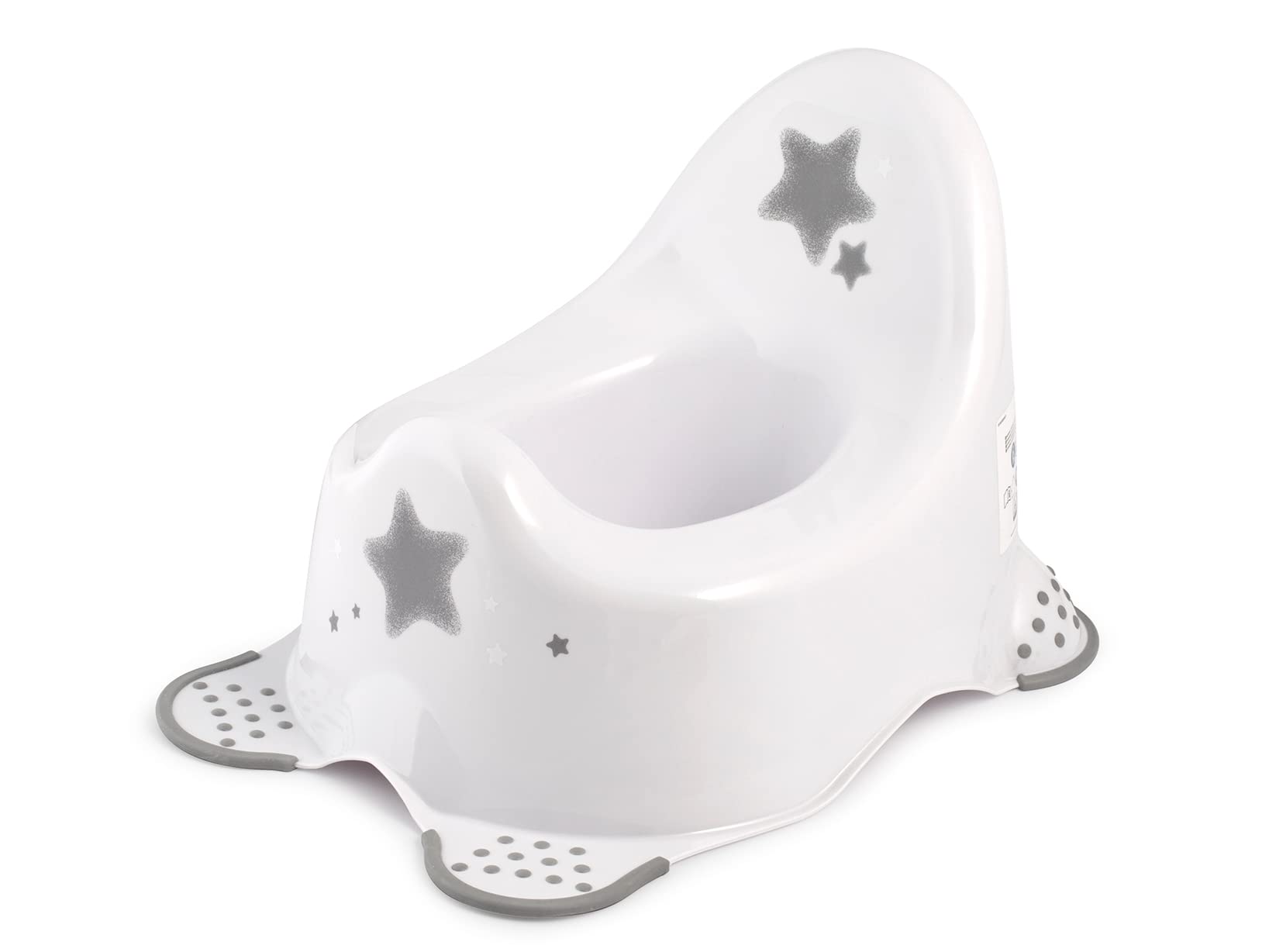 Lulabi Lulabi Stars Potty, Polypropylene, White - 3900g