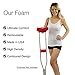 Crutcheze Underarm Crutch Pad and Hand Grip Covers with Comfortable Padding Washable Breathable Moisture Wicking Anti-bacterial Orthopedic Products Accessories (Atomic Red)