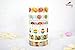 Washi Tape set 18 rolls by Tanpopo Art -Cartoon Collection | Doodle Tapes with Cute Interesting Drawings