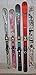 Button Ski Hanger 5-Pack, 5 Individual Fixtures To Safely Store 5 Pairs Of Alpine Skis Of Any Shape Or Size (Rockers, Carvers, Racers, Kids) To Make A Wall Or Floor Ski Storage Rack