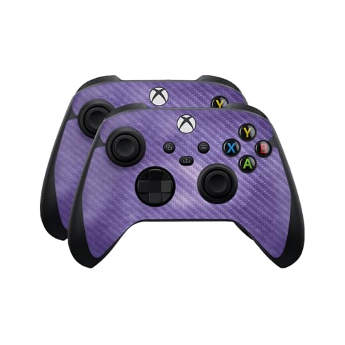 Carbon Fiber Skin Compatible with Microsoft Xbox Series X|S Controller (2 Pack)…