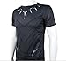 Rulercosplay Captain America Civil War Black Panther Sport T-Shirt (M)