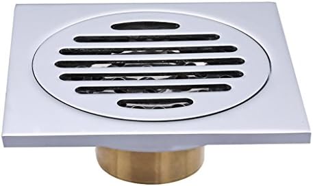 Floor drain GK-Square Shower with Removable Strainer Shower Drain Grate 10X10CM