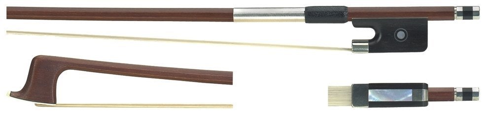 GEWA Massaranduba Student 4/4 Viola Bow Selected Quality Angular Bar Stamped Jaeger