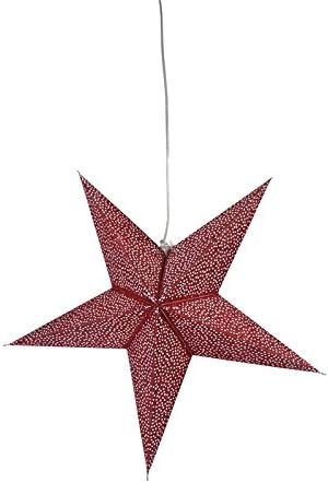 EMPORIO ARTS LARGE PAPER STAR, 5 POINTED,FOLDABLE,HANDCRAFTED,WITHOUT LIGHT,SILVER GOLD