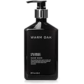 Gilchrist & Soames Warm Oak Hand Wash - 9oz - Natural, Essential Oils, All Skin Types, Zero Parabens, Sulfates, and Phthalates