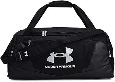 Unisex Undeniable 5.0 Small Duffle Bag - Black / Black / Metallic Silver - Small