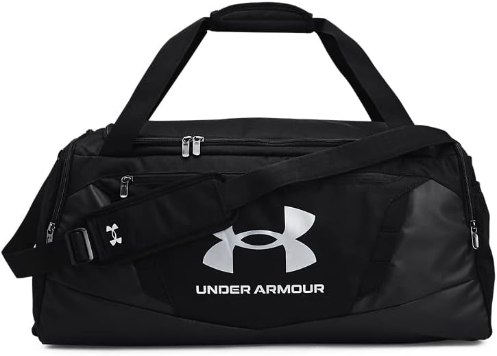 Unisex Undeniable 5.0 Small Duffle Bag - Black / Black / Metallic Silver - Small