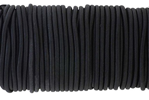 Gourd - Elastic Cording, 4mmx35 Ft Long (Black)