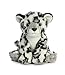 Aurora World Destination Nation Snow Leopard, Black/White, Small