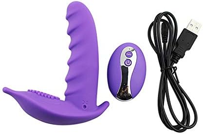 Wanfglinghgilove Silicone Men Remote Rotating Toys USB Charging Male Relaxing Toy - Discreet Package (Color : Purple)