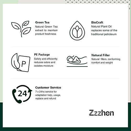 ZZZhen Weighted Blanket High Breathability 48''72'' 15LB Premium