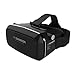 Tepoinn 3D VR Glasses Headset with Adjustable Lens and Strap for 3.5-5.5-Inch Smart Phones