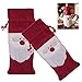 Arlai 2 pcs Drawstring Red Wine Bottle Cover Christmas Bags - Party Hotel Kitchen Table Decor