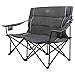 Timber Ridge Spruce Duo Loveseat Oversize Quad-Folding Camp Seat, Greythumb 2