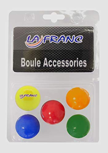La Franc Boule Schweinchen / Zielkugeln 5er Set Holz – Bild 3