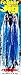 Boone Feather Trolling Jig (Pack of 2), Blue White, 4-Inch