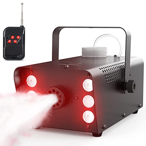 Smoke Machine, Theefun 2500CFM Fog Machine with Wireless Remote Control