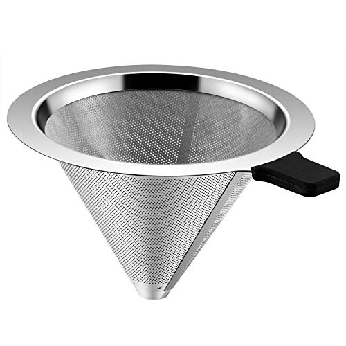 Pour Over Coffee Maker,Elegant Coffee Dripper Brewer Pot with Glass