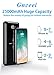 Portable Charger Wireless Power Bank 25000mAh - High Capacity with LCD Digital Display,3 USB Output & Dual Input External Battery Pack Compatible Smart Phones,Android Phones,Tablet and More (Black)